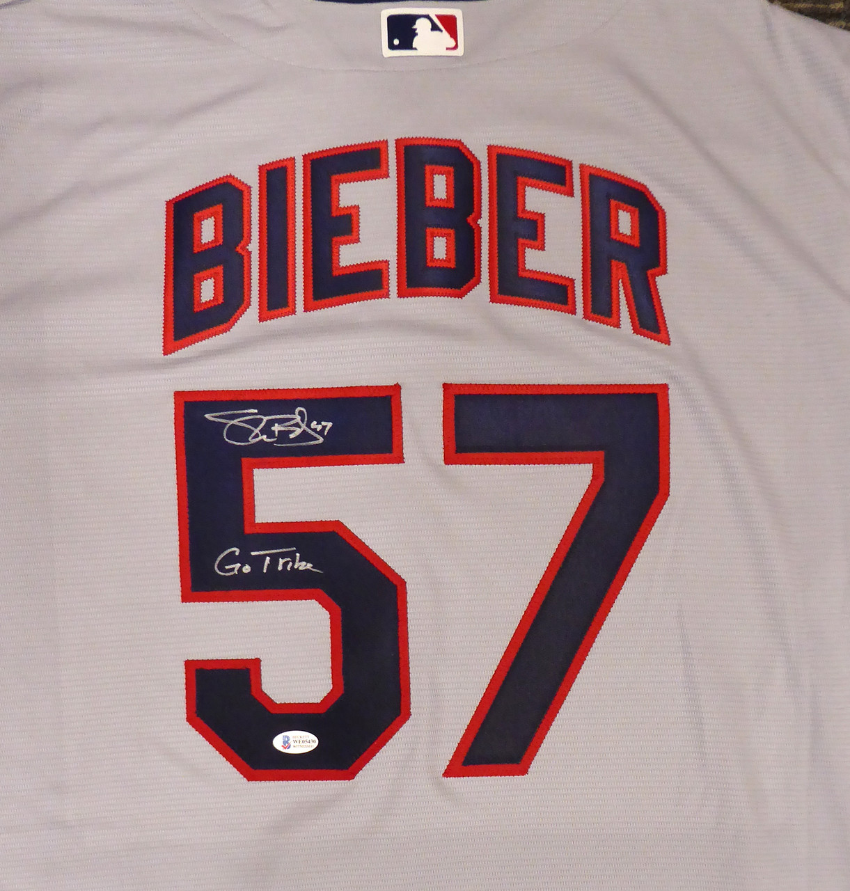 gray indians jersey