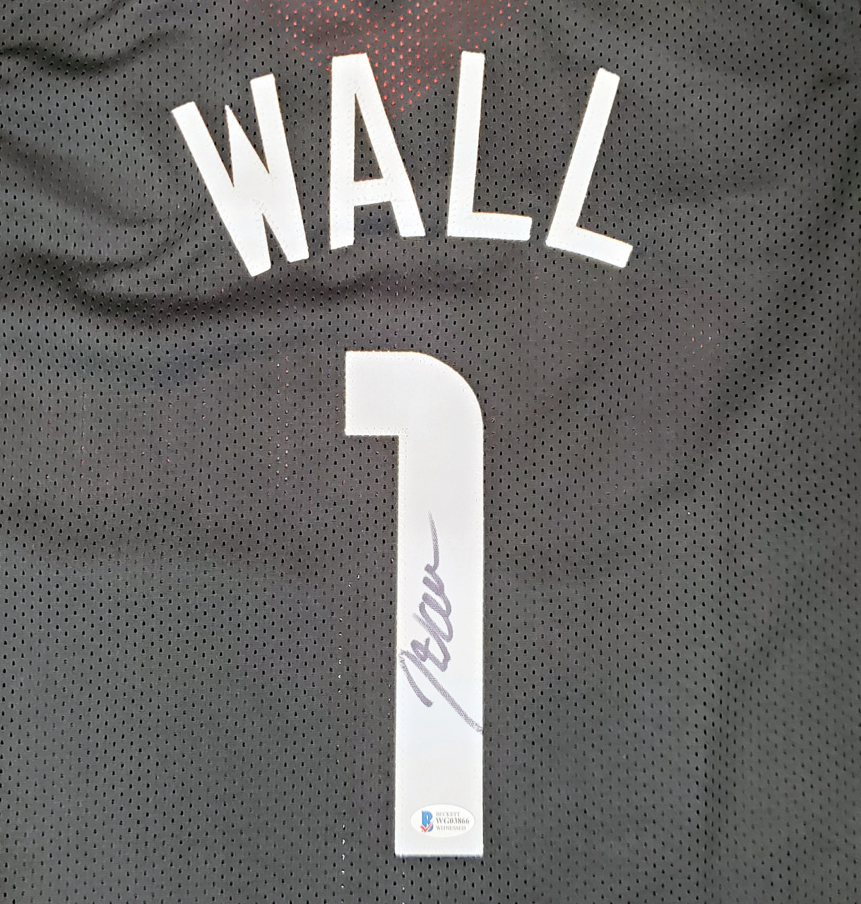 Washington Wizards John Wall Autographed Red Nike Swingman Jersey