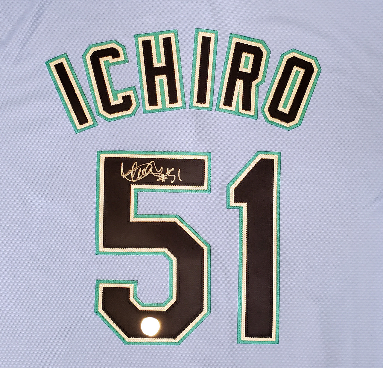 Ichiro Suzuki Seattle Mariners Signed Authentic Majestic Gray