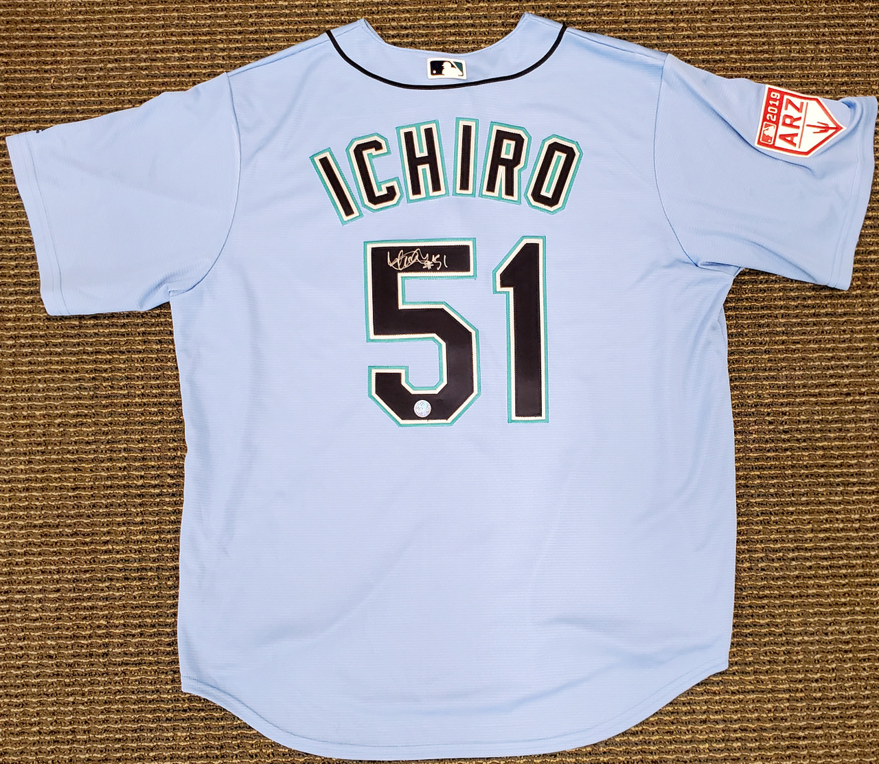 MAJESTIC  ICHIRO SUZUKI, Seattle Mariners 2001 Throwback Baseball