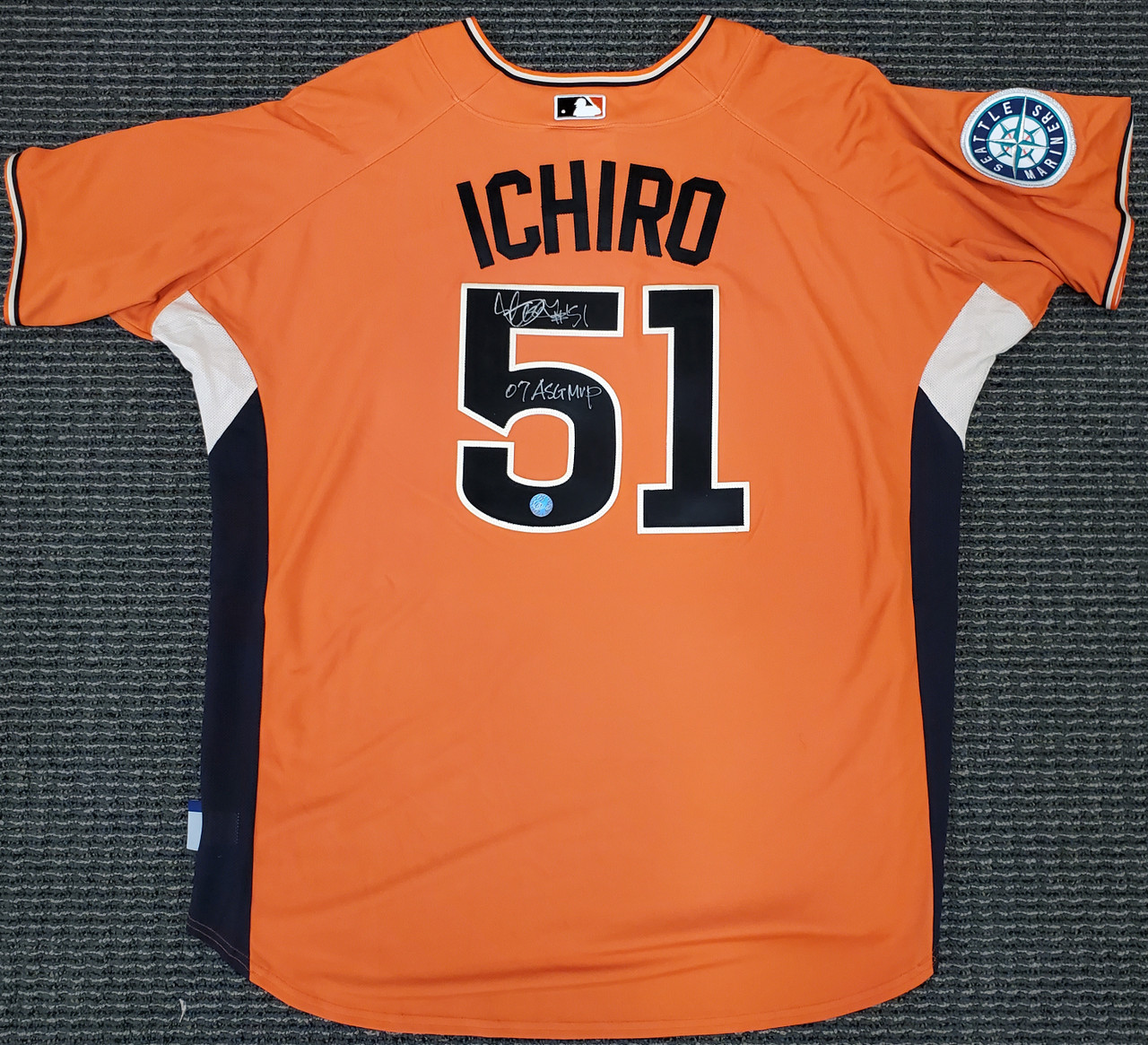 Lot Detail - Ichiro Suzuki Signed 2002 All-Star Game American League Mesh  Jersey (Beckett)
