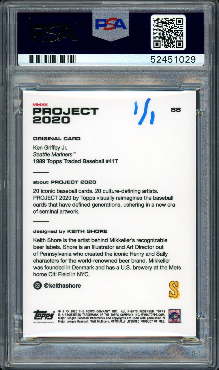 Topps Project 2020 Ken Griffey Jr. #257 by Naturel- (PRE-SALE