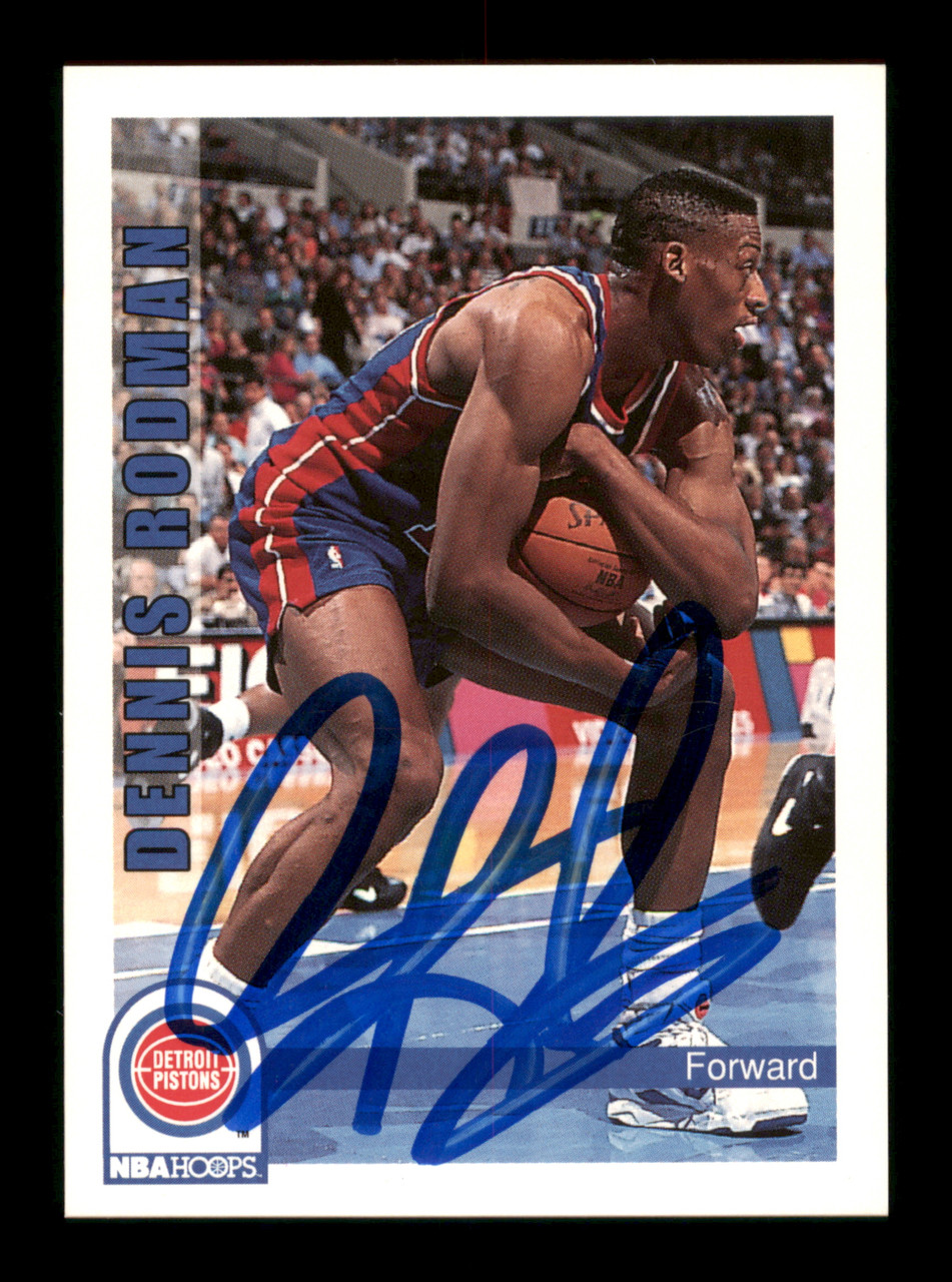 Dennis Rodman ロッドマン　サイン　カード　星条旗　新品 2012 Leaf Best of Basketball Dennis Rodman Signed Card