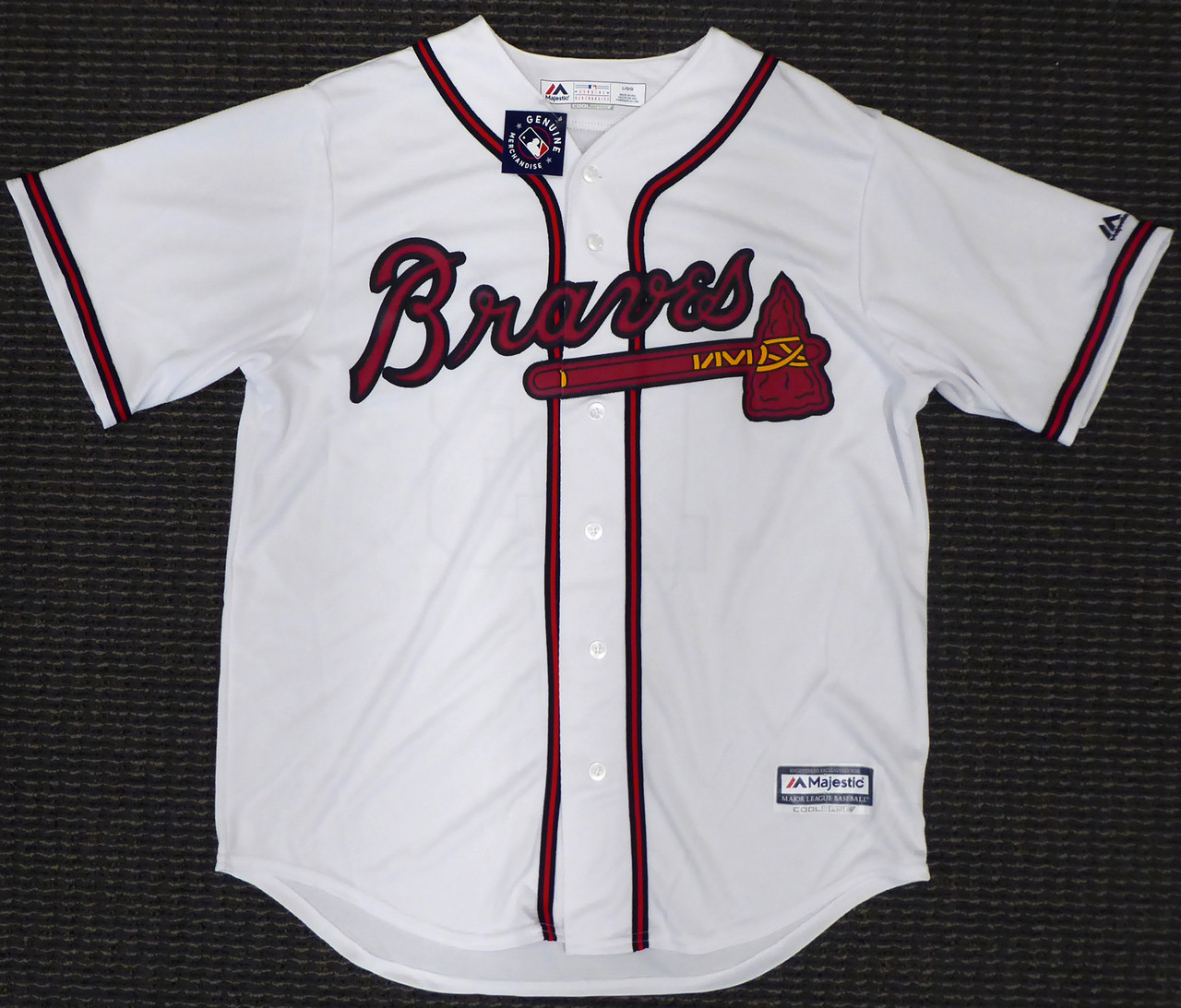 Atlanta Braves #13 Ronald Acuna Jr. Black/White Team Jersey - Cheap MLB  Baseball Jerseys