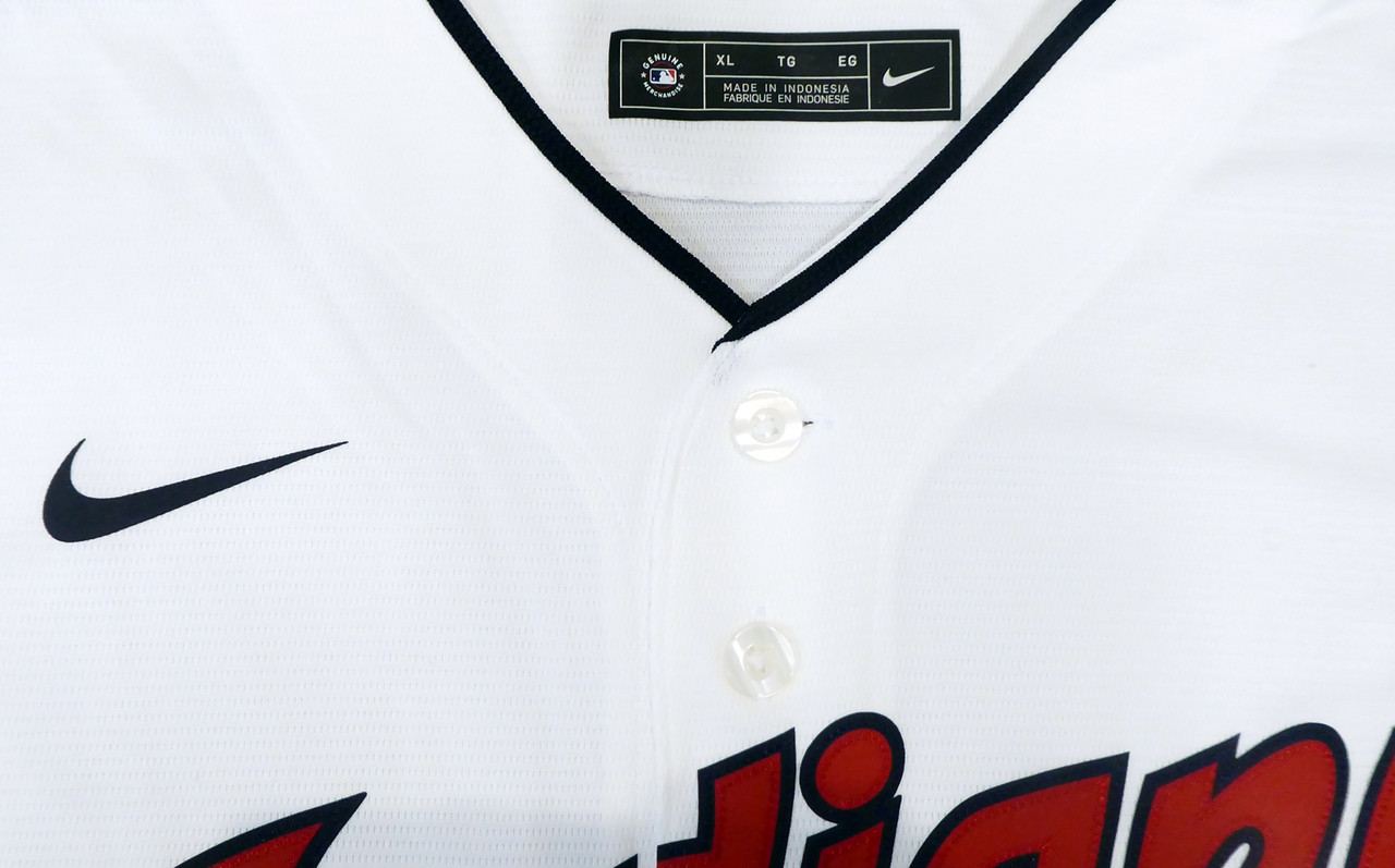 Cleveland Indians Shane Bieber Autographed White Nike Jersey Size L Go  Tribe Beckett BAS
