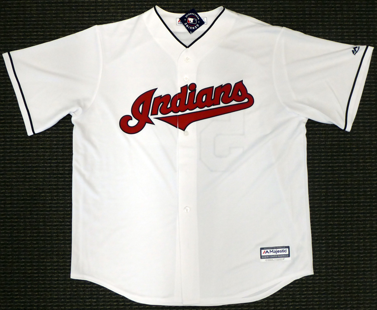 Shane Bieber Signed Cleveland Indians MLB Majestic CoolBase Jersey