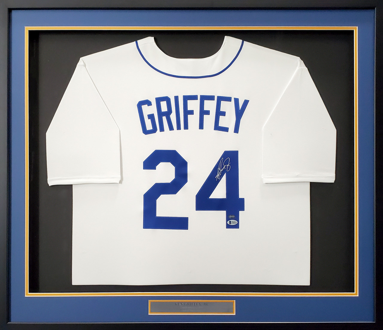 Seattle Mariners Ken Griffey Jr. Autographed Framed White Nike