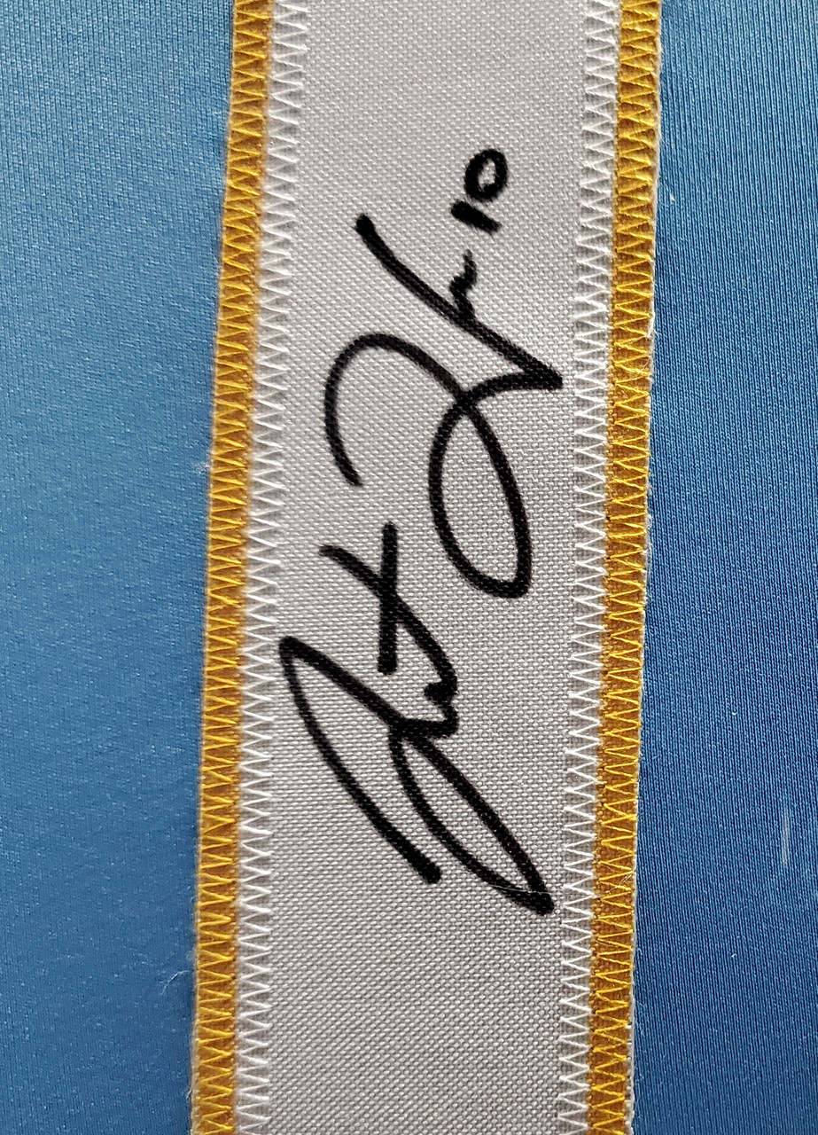 Oregon Ducks Justin Herbert Autographed Framed Yellow Jersey Beckett BAS  Stock #200925