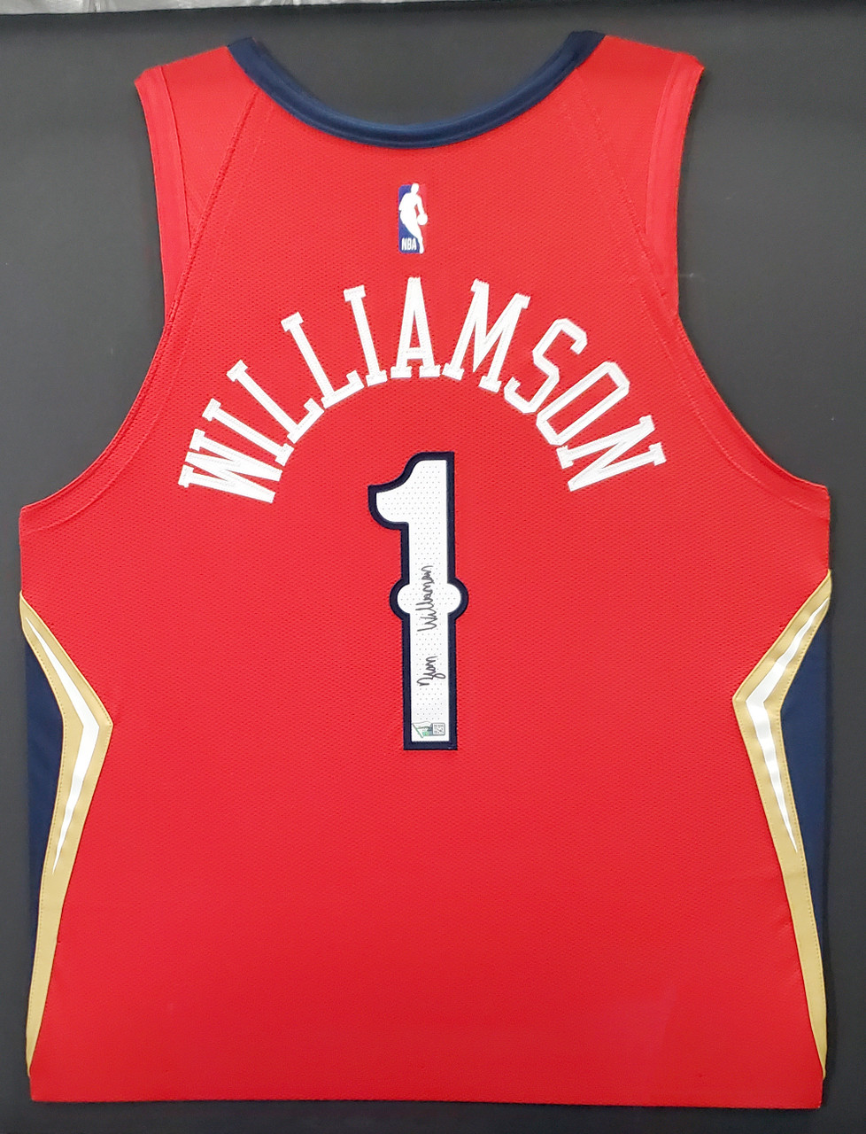 Zion Williamson Hand Signed NBA Nike Swingman Jersey w/Box from Fanatics  W/COA - Autographed NBA Jerseys at 's Sports Collectibles Store