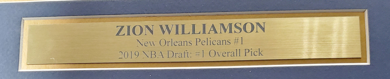 New Orleans Pelicans Official NBA Court Framed Plaque