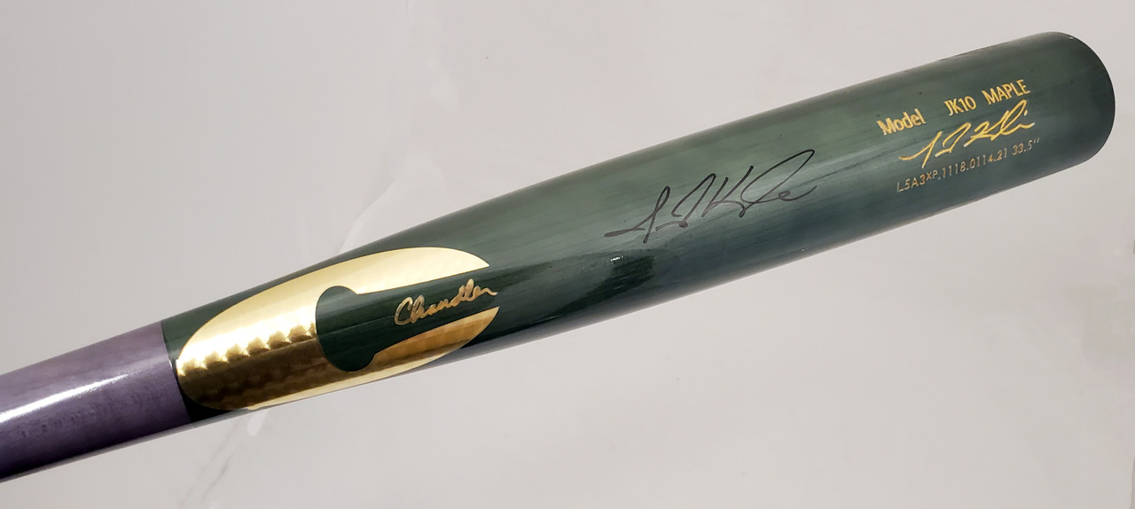 Oneil Cruz Autographed Black Louisville Slugger Pro Stock Bat Pittsburgh  Pirates Beckett BAS QR Stock #218602 - Mill Creek Sports