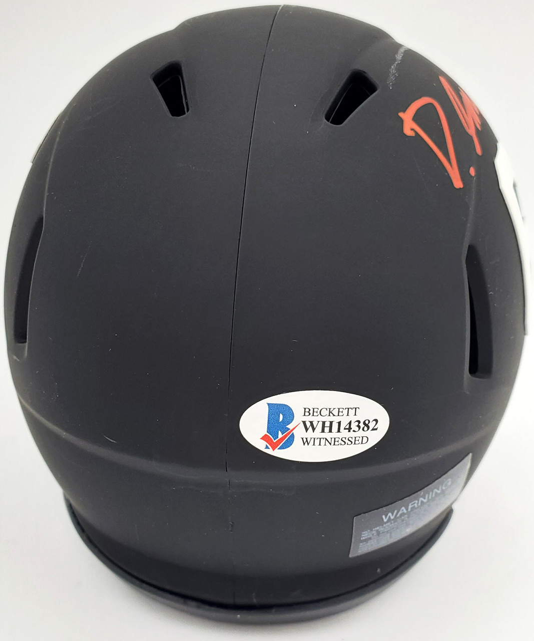 Devonta Smith Autographed Alabama Crimson Tide Eclipse Black Speed Mini Helmet Beckett BAS Stock #191980 - Mill Creek Sports Devonta Smith Autographed Alabama Crimson Tide Eclipse Black Speed Mini Helmet Beckett BAS Stock #191980 - Mill Creek Sports