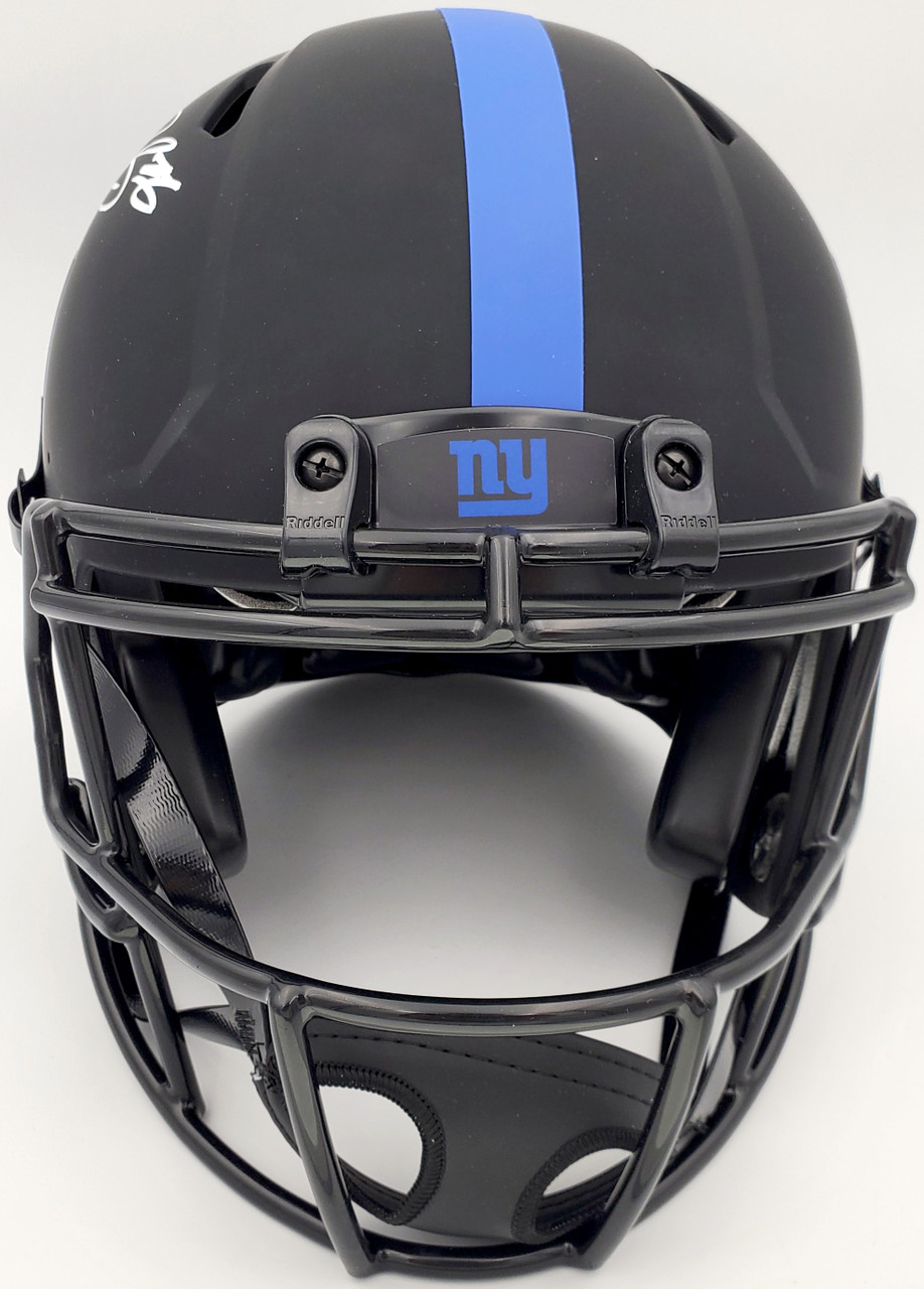 Ny New York Giants Football Riddell Mini Helmet Unsigned Great For  Autographs