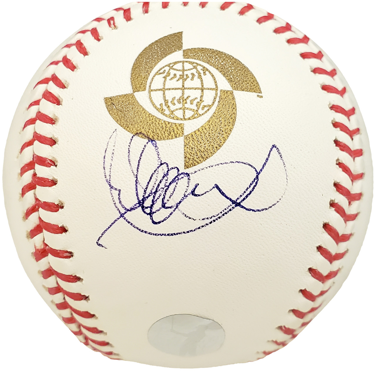 Ichiro Suzuki Autographed Official 2009 WBC Baseball Japan vs. Korea IS  Holo SKU #192234