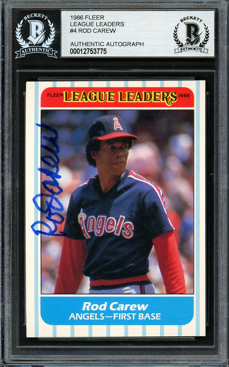 Top Rod Carew Vintage Cards, Rookies, Autographs