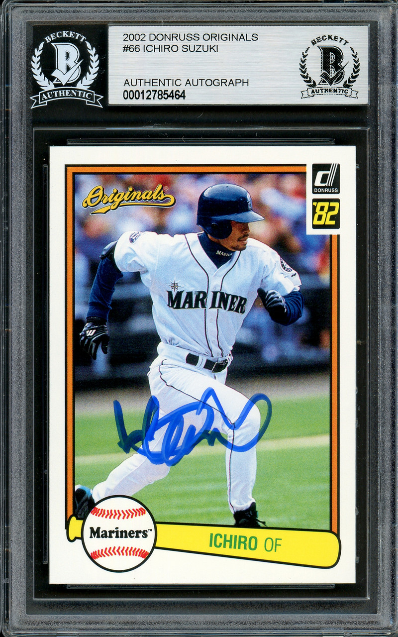 Seattle Mariners Ichiro Suzuki Autographed Orange Majestic 2007