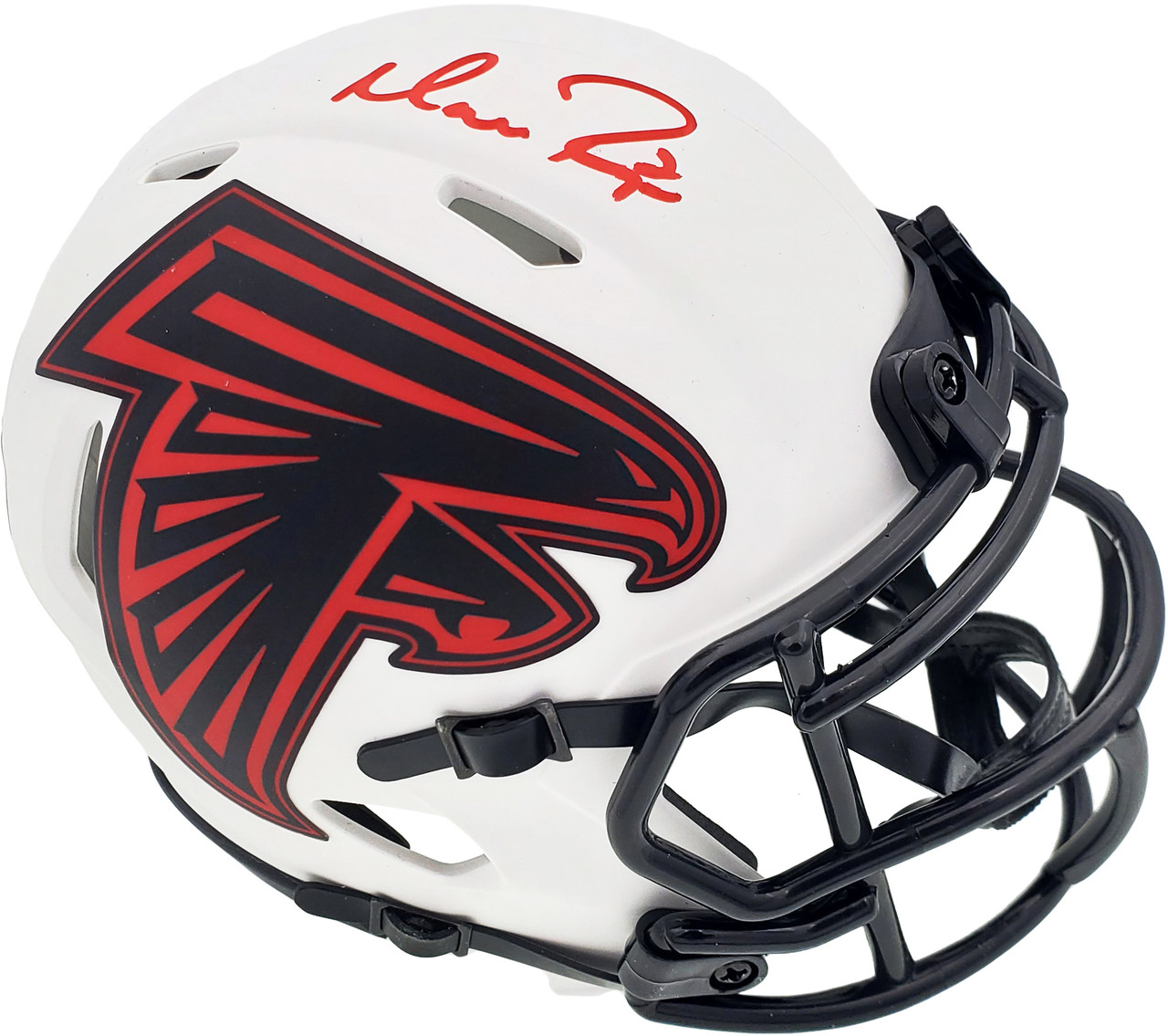 Matt Ryan Autographed Atlanta Falcons Lunar Eclipse White Speed Mini Helmet  Beckett BAS QR Stock #194404 - Mill Creek Sports