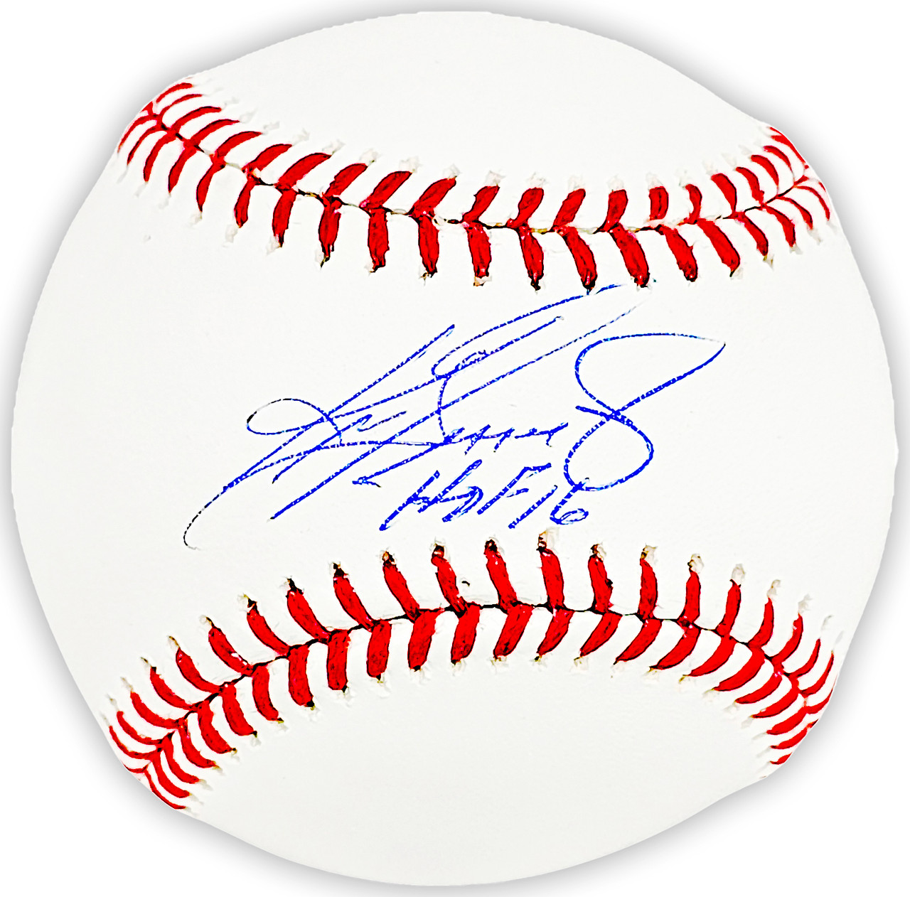 Ken Griffey Jr Autographed Hall of Fame HOF 16 Signed Baseball