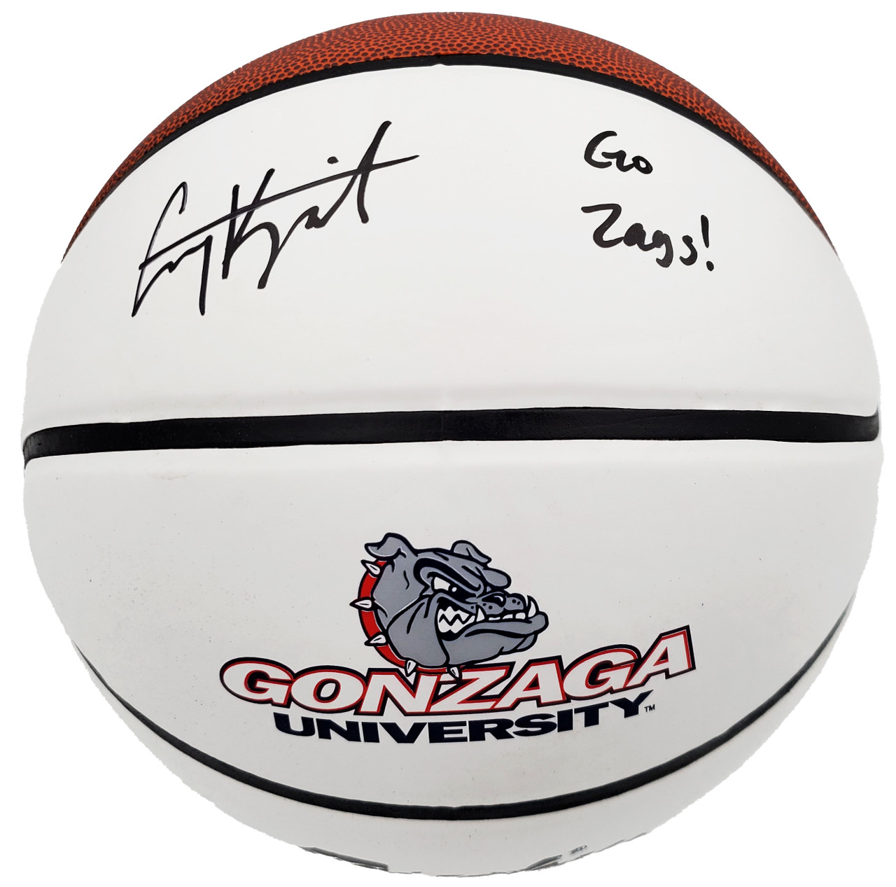 Gonzaga Bulldogs Corey Kispert Autographed White Jersey All