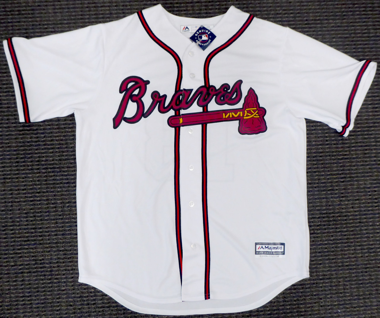 Atlanta Braves Ronald Acuna Jr. Autographed White Majestic Authentic Cool  Base Jersey Size 52 Beckett BAS Stock #206515 - Mill Creek Sports