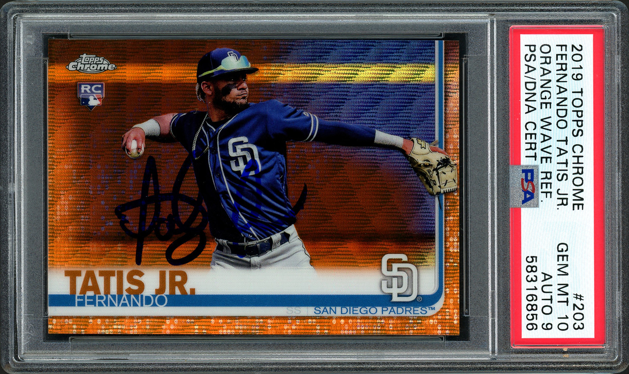 2020 Topps Chrome Update Baseball Sapphire Edition DUAL Box Random Division  Group Break - Prize - Fernando Tatis Jr Autographed San Diego Padres Nike  Baseball Jersey - JSA COA #1 - Chris