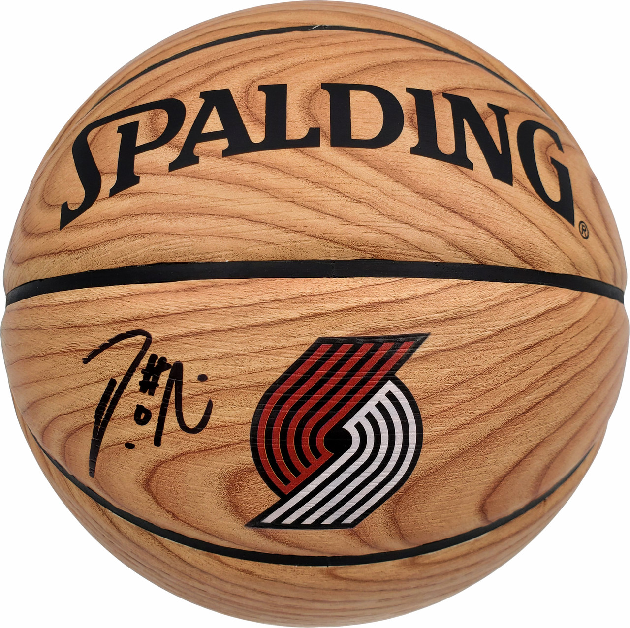 Damian Lillard Autographed Official Spalding Portland Trail