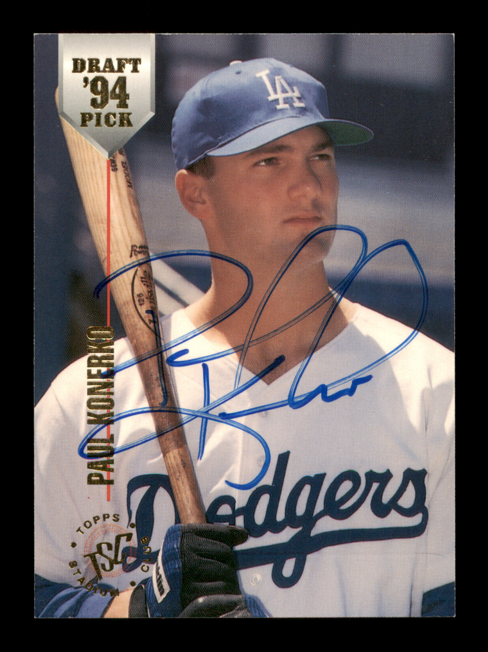 Paul Konerko Autographed 1995 Upper Deck Minor League Rookie Card #194 Los  Angeles Dodgers SKU #195689 - Mill Creek Sports