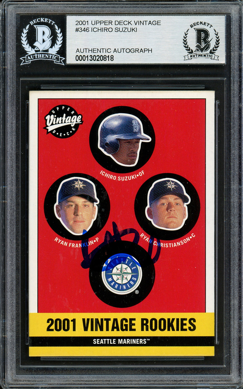 2001 UPPER DECK イチロー ルーキーカード RC 世界で1枚のみ 2001