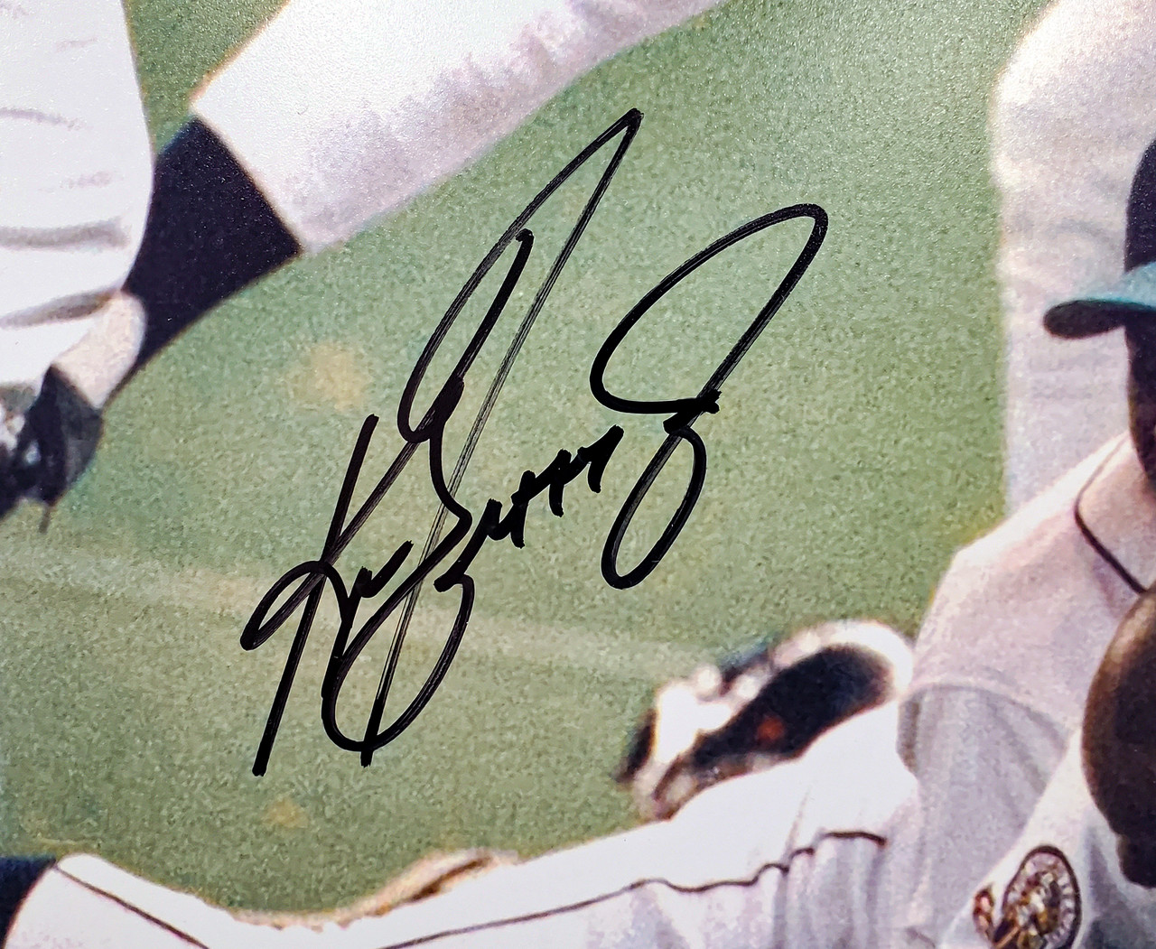 Seattle Mariners Ken Griffey Jr. Autographed Framed Cream Nike Jersey  Beckett BAS & MCS Holo