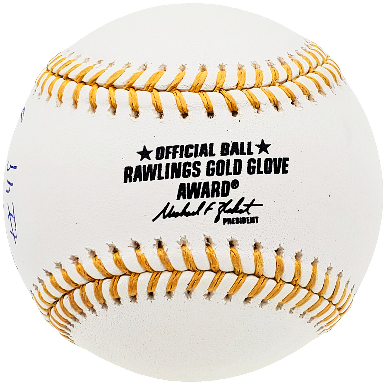 Ron Guidry Autographed Official Gold Glove Baseball New York Yankees 5X  Gold Glove Beckett BAS Stock #197059 - Mill Creek Sports