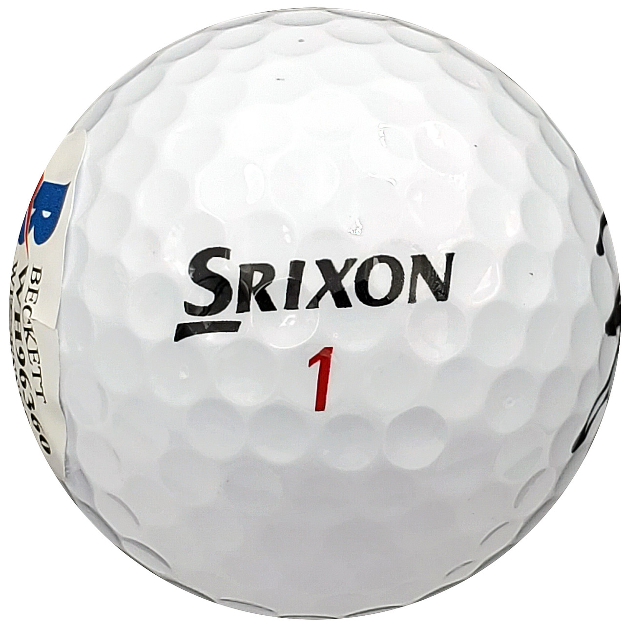 Hideki Matsuyama Autographed Srixon Golf Ball Z Star XV Beckett