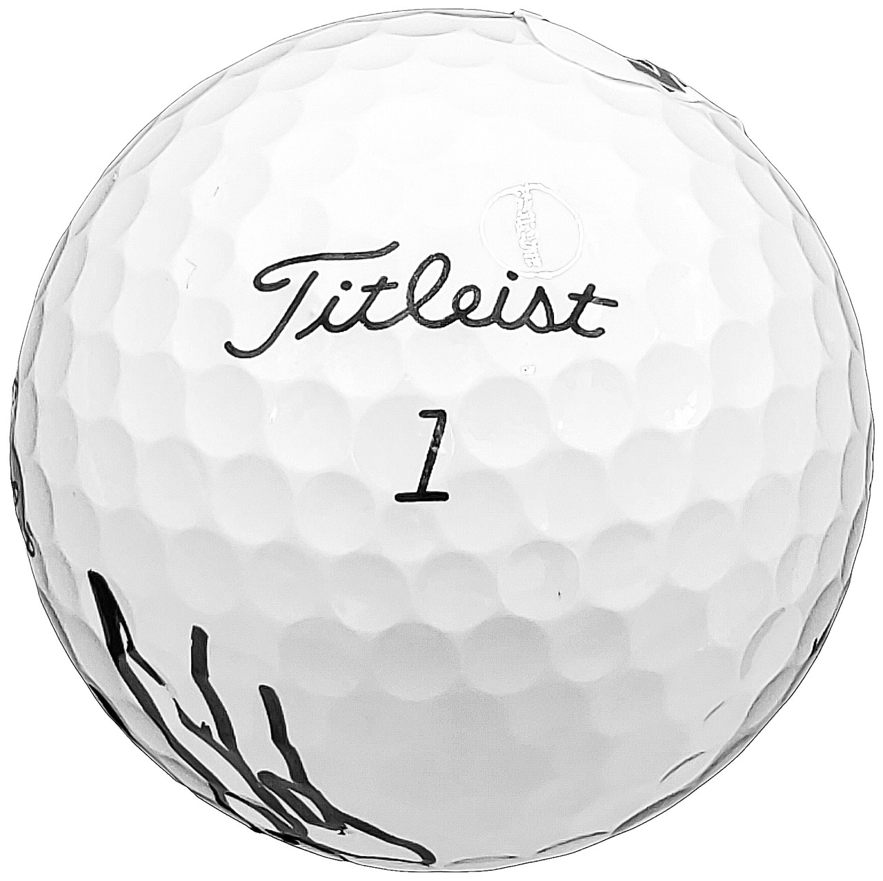 Hideki Matsuyama Autographed Titleist Masters Logo Golf Ball Pro