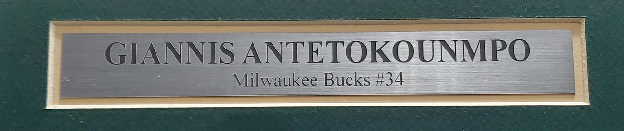 Milwaukee Bucks Giannis Antetokounmpo Autographed White Jersey Beckett BAS  Stock #191160 - Mill Creek Sports