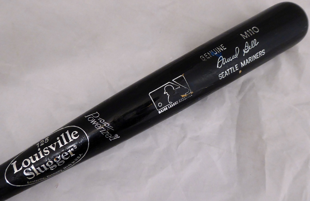 David Bell Game Used Louisville Slugger Bat Seattle Mariners SKU