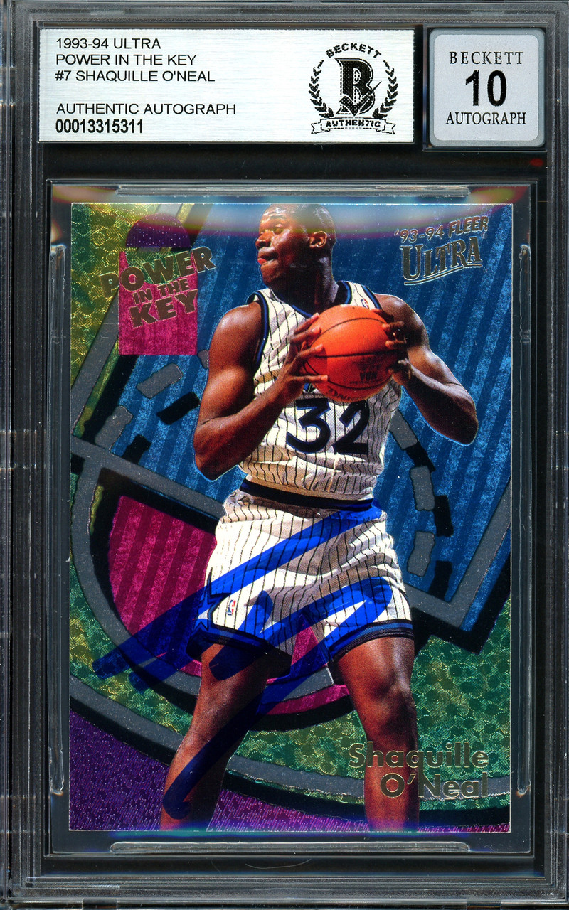 1993-94 Shaquille O'Neal Game-Used, Twice-Signed Reebok Shaq Attaq