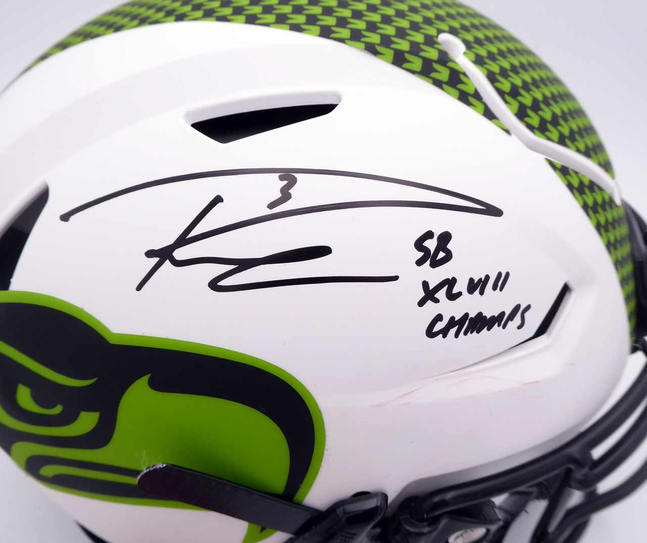 Russell Wilson Authentic Autographs Include Helmets, Photos, More