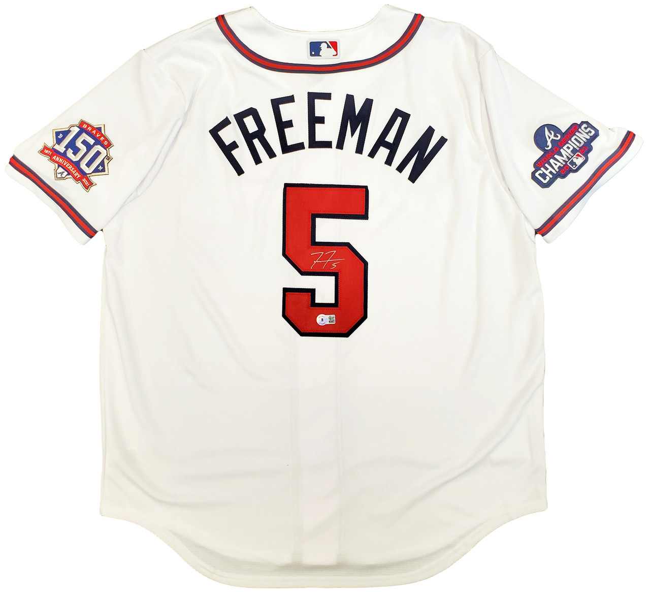 Youth Nike Freddie Freeman White Atlanta Braves Home 2020 Replica Player  Jersey
