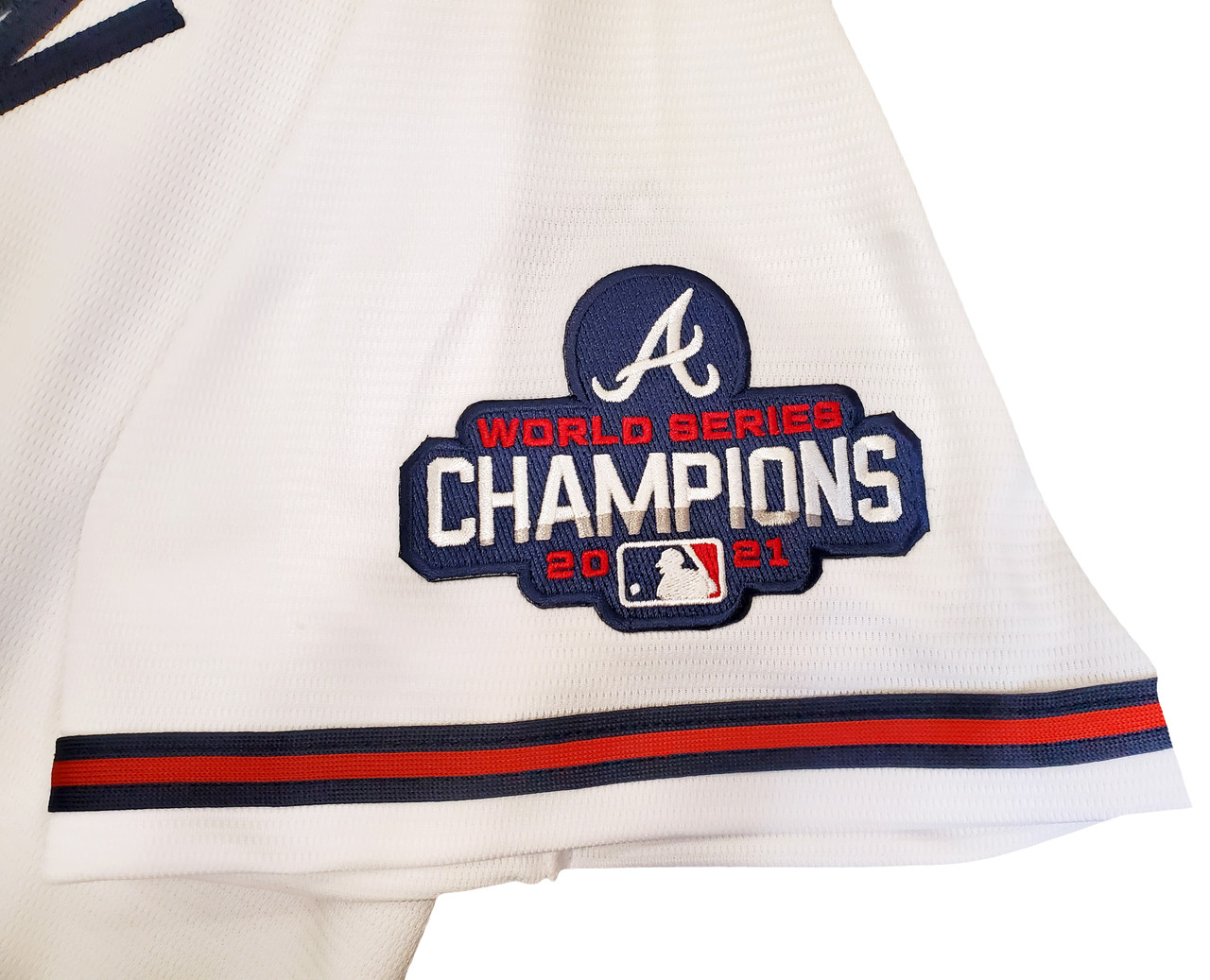 Youth Freddie Freeman Atlanta Braves White Embroidered Replica