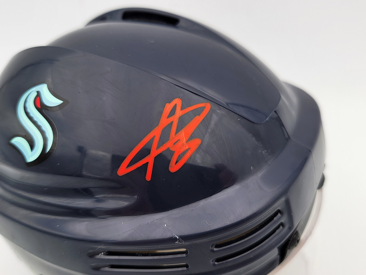 Adam Larsson Seattle Kraken Fanatics Authentic Autographed Mini Composite  Hockey Stick