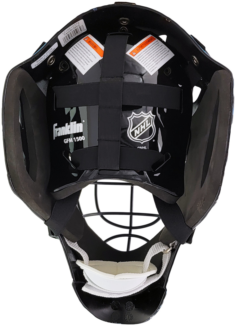  Franklin Sports NHL Goalie Mask Tracker - Micro Mask Tracking  - all 32 teams available - Seattle Kraken : Field Hockey Goaltenders  Helmets : Sports & Outdoors