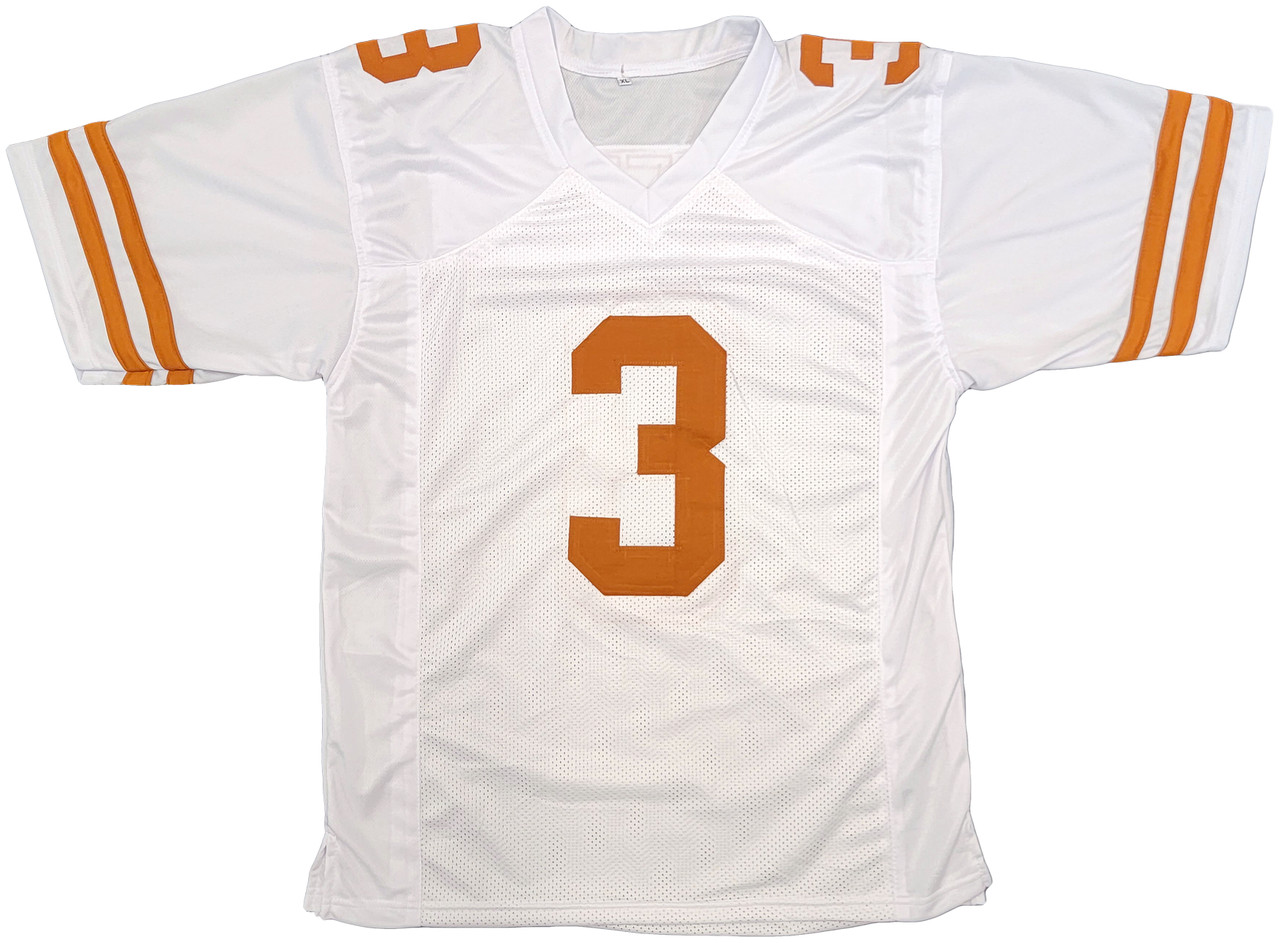 Texas Longhorns Quinn Ewers Autographed White Jersey Beckett BAS QR Stock  #201710 - Mill Creek Sports