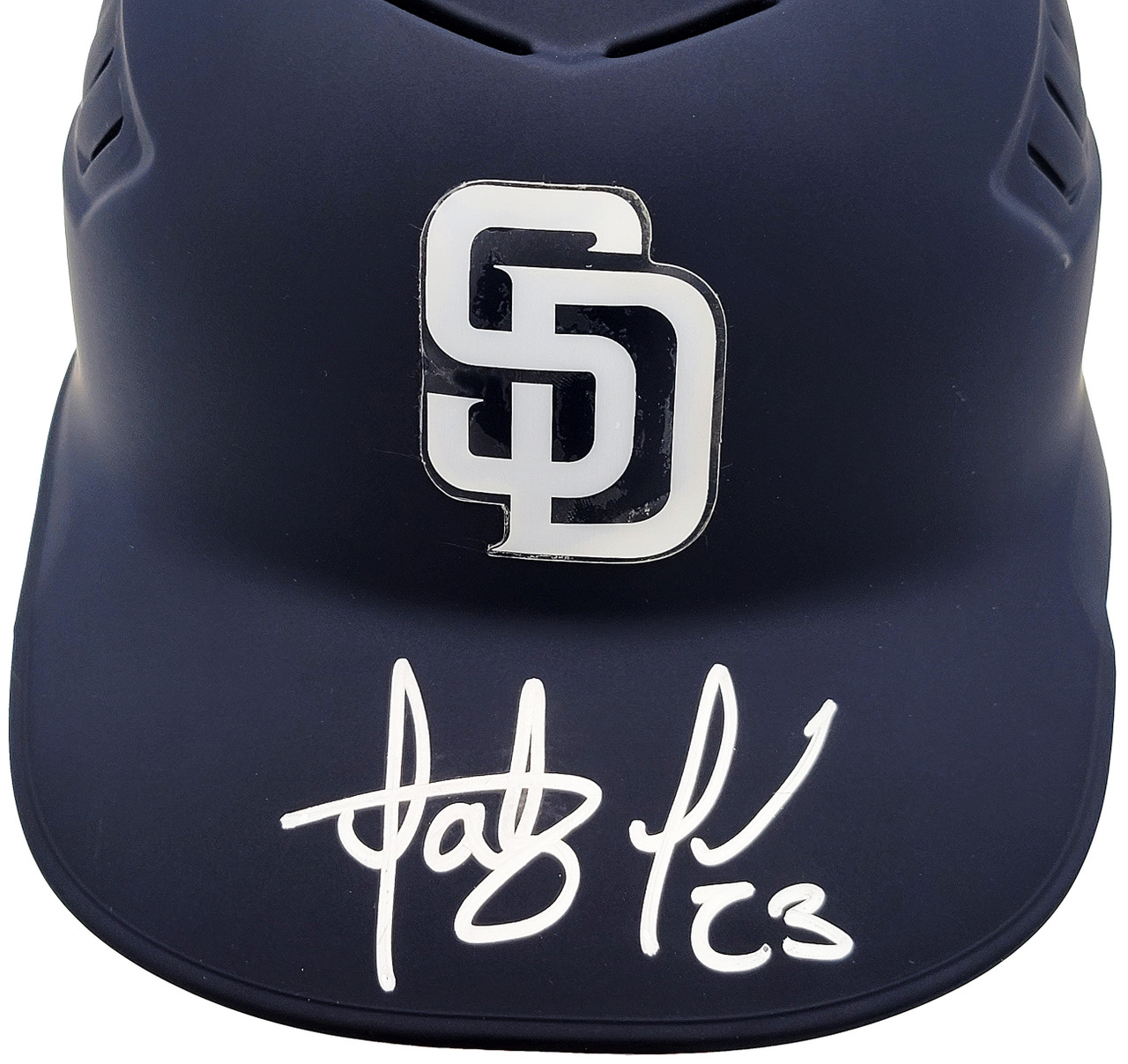 8/24/2021 LAD at SD Fernando Tatis Jr. Autographed Game-Used Batting  Helmet; MLB Authenticated
