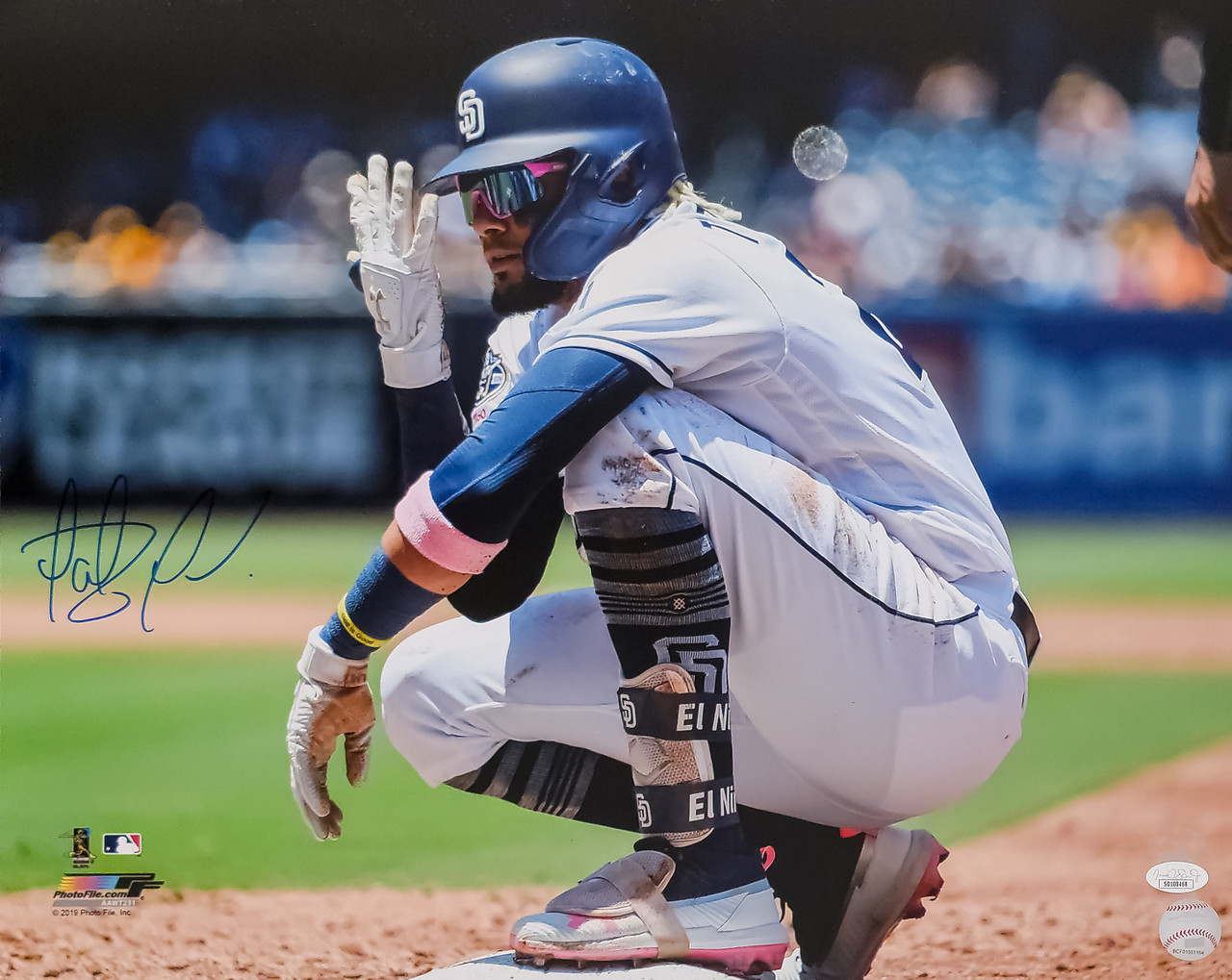 Fernando Tatis Jr. Autographed 16x20 Photo San Diego Padres Spotlight JSA  Stock #201964