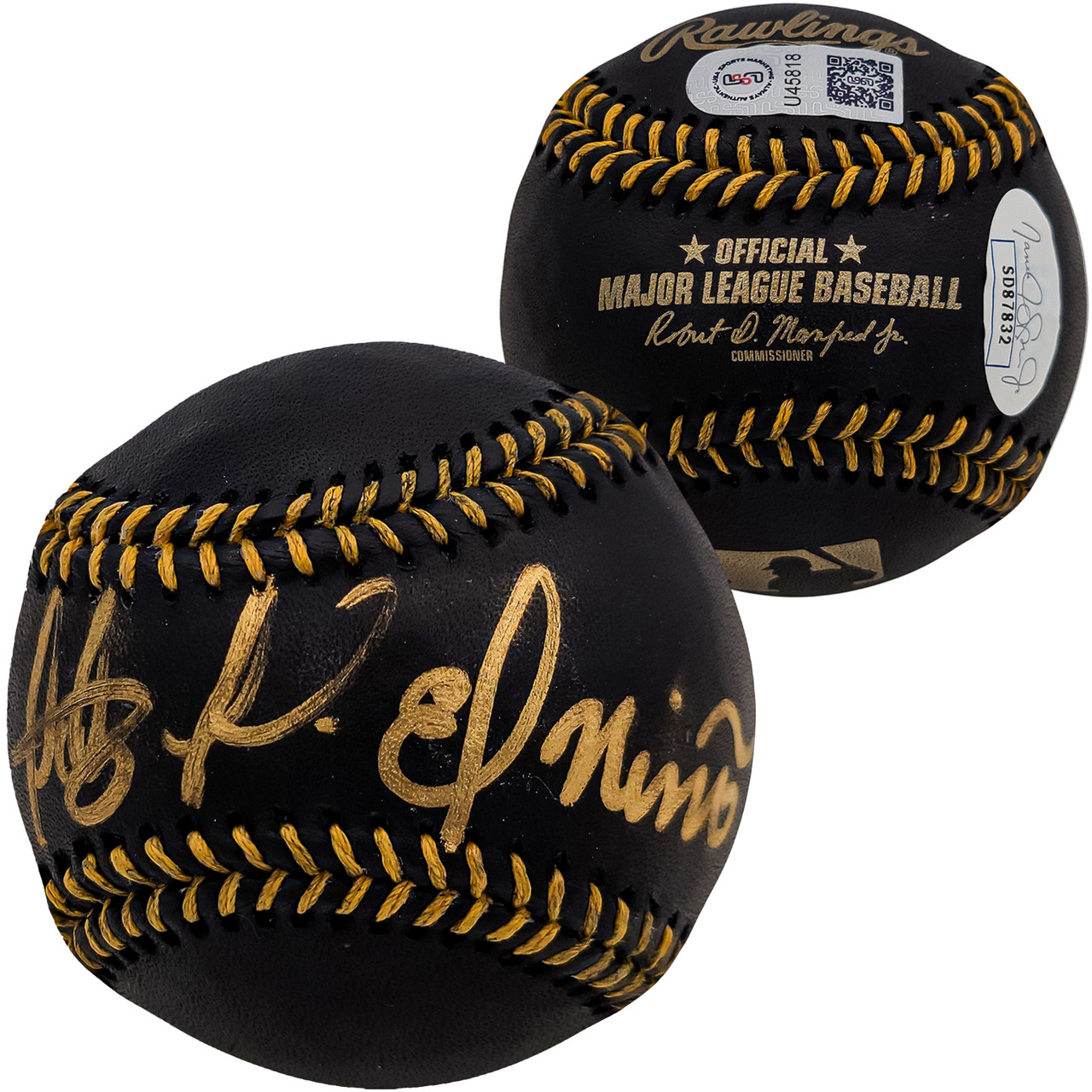 Fernando Tatis Jr. Autographed Official MLB 50th Anniversary Logo Baseball  San Diego Padres JSA