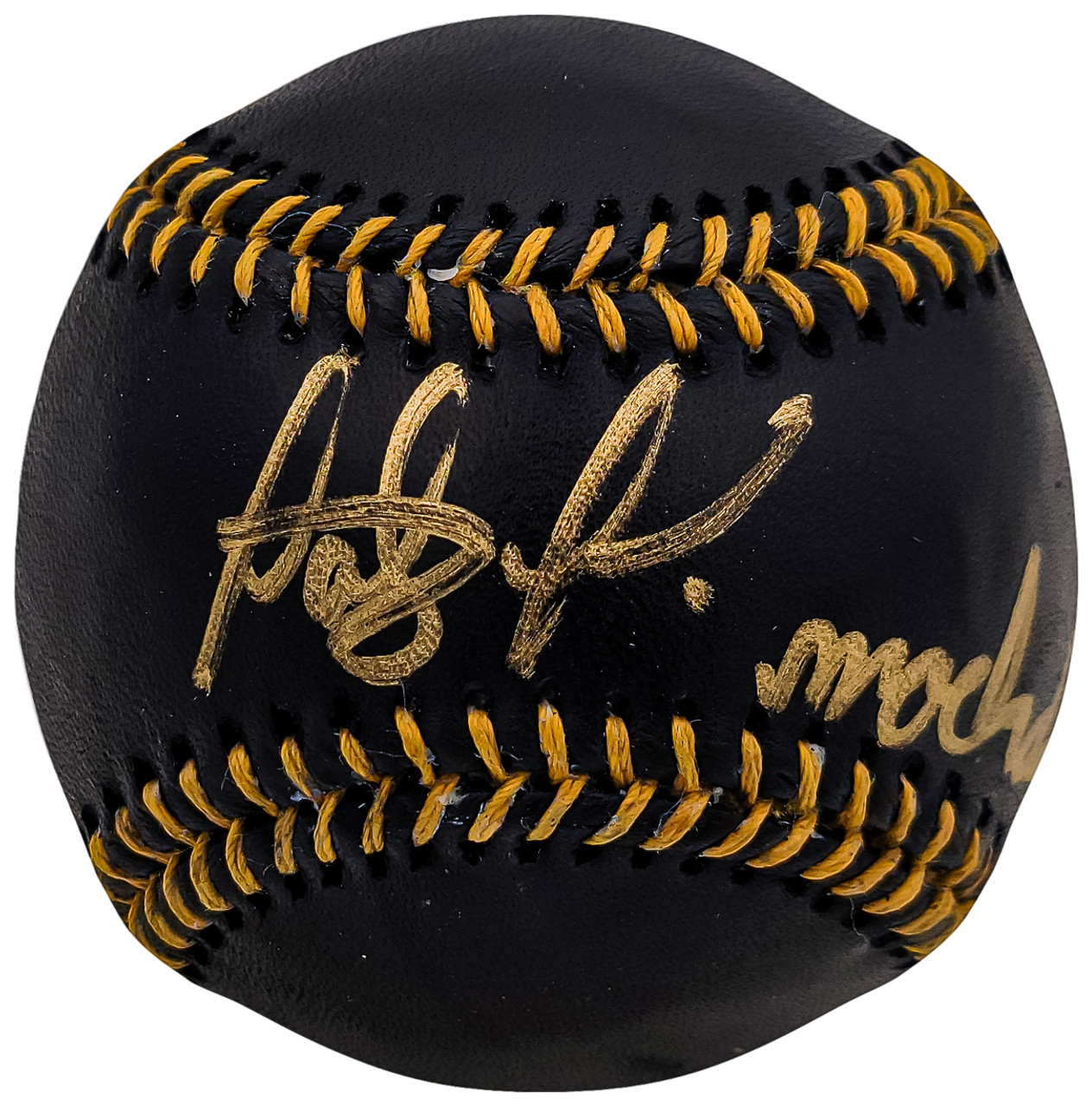 Fernando Tatis Jr. Autographed Official Black MLB Baseball San Diego Padres  In Gold Machalo! JSA Stock #202010 - Mill Creek Sports