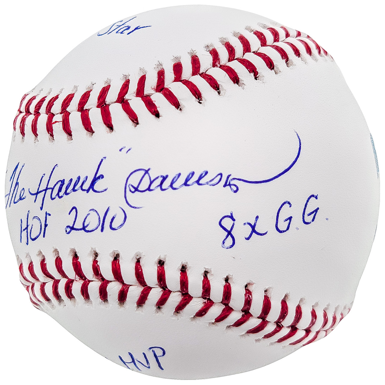 Andre Dawson Signed Rawlings Official MLB Baseball w/The Hawk - Schwartz  Authentic