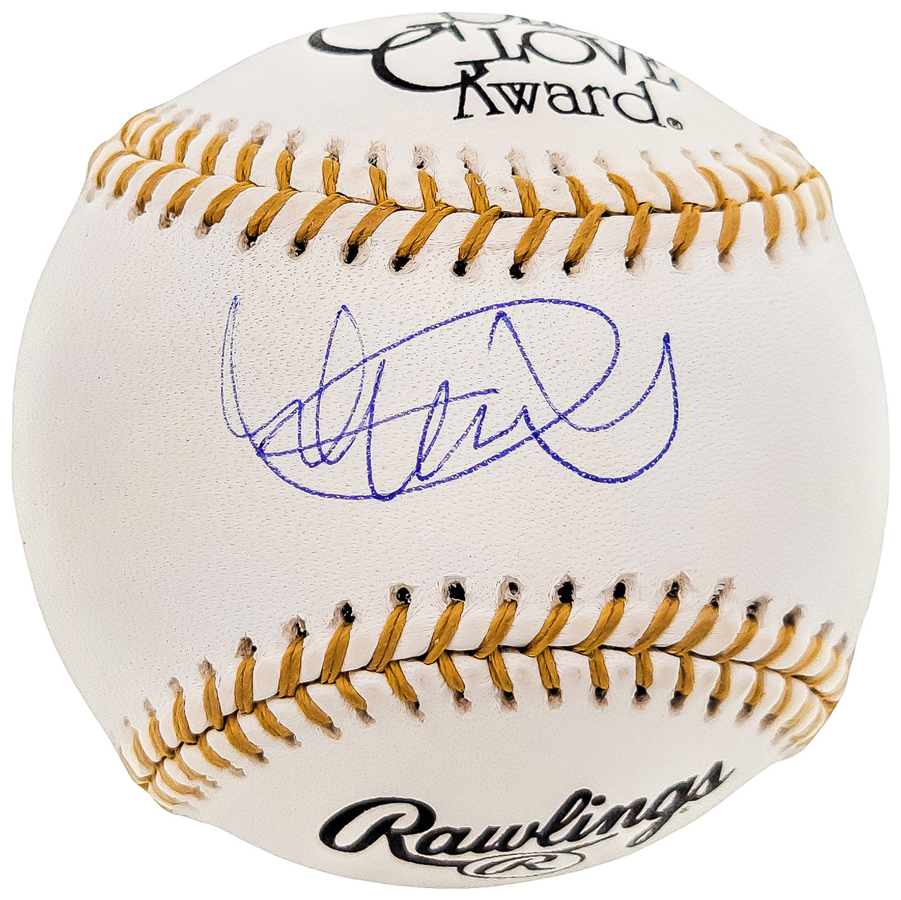 Ichiro Suzuki Autographed Official Gold Glove Logo MLB Baseball Seattle  Mariners IS Holo SKU #202266