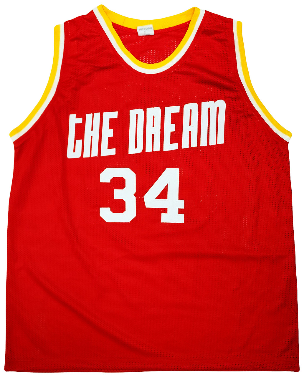 Hakeem Olajuwon's Houston Rockets Signed Jersey - CharityStars