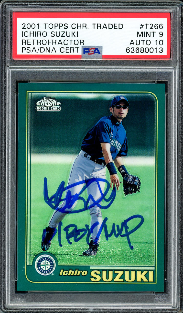 Topps  Ichiro autograph card