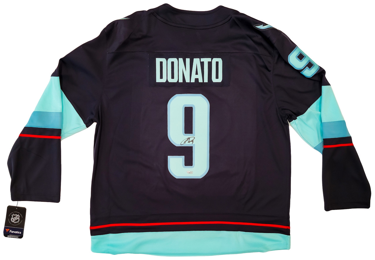 Ryan Donato Signed Framed 8x10 Seattle Kraken NHL Inaugural Photo Fana